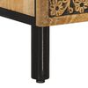 vidaXL TV-Schrank 100x33x46 cm Massivholz Mango
