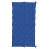 vidaXL Gartenbank-Auflage Blau 200x(50+50)x7 cm Oxford-Gewebe