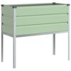 vidaXL Pflanzk&uuml;bel Pastellgr&uuml;n 100 x 45 x 90 cm Verzinkter Stahl