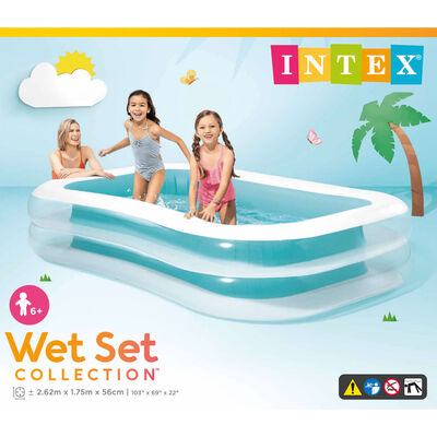 Intex Swim Center Familienpool 262x175x56 cm