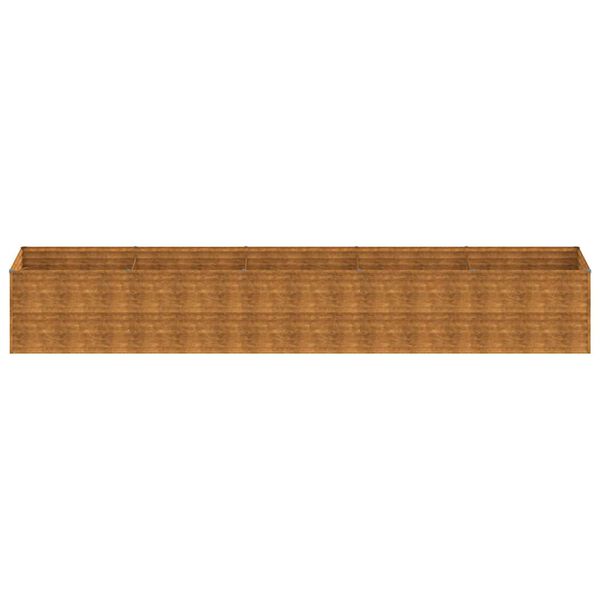 vidaXL Hochbeet 479x100x69 cm Cortenstahl