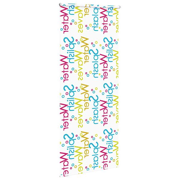 vidaXL Duschrollo 90x240 cm Stoffbreite 86 cm