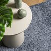 vidaXL Teppich Shaggy Hochflor Modern Blau 80x250 cm