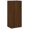 vidaXL TV-Wandschrank Braun Eiche-Optik 40,5x30x90 cm Holzwerkstoff