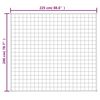 vidaXL Gewichtsdecke Blau 200x225 cm 9 kg Stoff
