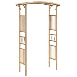 vidaXL Rosenbogen Bambus 118x40x187 cm