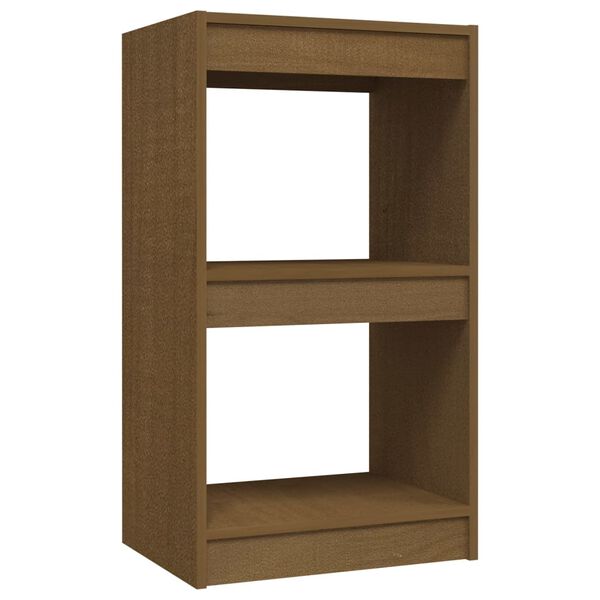 vidaXL B&uuml;cherregal Honigbraun 40x30x71,5 cm Massivholz Kiefer