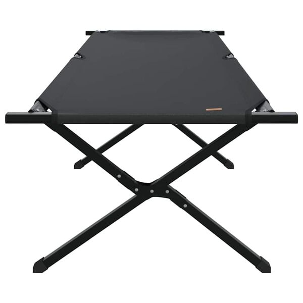 vidaXL Klapp Schlafbett fürs Camping Schwarz 210 x 80 x 46 cm