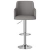 vidaXL Barhocker 2 Stk. Dunkelgrau Stoff