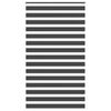 vidaXL Doppelrollo Schwarz 135x230 cm Stoffbreite 130,9 cm Polyester