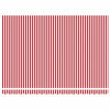 vidaXL Einziehbare Markise Rot und Wei&szlig; 450 x 350 cm Stoff