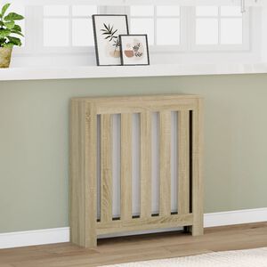 vidaXL Heizk&ouml;rperverkleidung Sonoma-Eiche 78x20x82 cm Holzwerkstoff