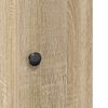 vidaXL Badezimmerschrank mit Rollenhalter Sonoma-Eiche 20,5x22x72 cm