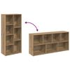 vidaXL B&uuml;cherregal Artisan-Eiche 50x25x104 cm