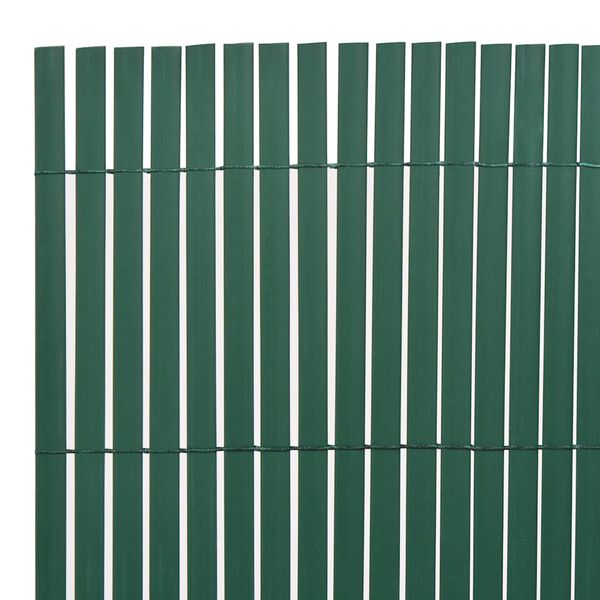 vidaXL Gartenzaun Gr&uuml;n 150 x 300 cm PVC