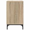 vidaXL Nachttisch 2 pcs Sonoma-Eiche 49 x 36 x 61 cm Holzwerkstoff