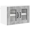 vidaXL Wandglas-Schrank LUCCA Betongrau 60 x 31 x 40 cm Holzwerkstoff