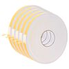 vidaXL Selbstklebendes Schaumstoffband 5 pcs Wei&szlig; 20 mm x 10 m