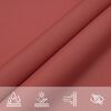 vidaXL Sonnensegel Oxford-Gewebe Dreieckig 4x4x4 m Terrakotta-Rot