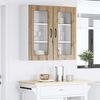 vidaXL K&uuml;chenschrank Kalmar 2 pcs Artisan-Eiche 40 x 31 x 80 cm