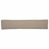 vidaXL Palettenkissenset 2 pcs Taupe 200 x 40 x 8 cm Oxford-Gewebe