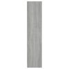 vidaXL B&uuml;cherregal Grau Sonoma 60x24x109 cm Holzwerkstoff