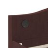 vidaXL Tagesbett USB Lila Stoff 90x200 cm
