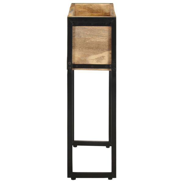 vidaXL Pflanzk&uuml;bel 60x20x68 cm Raues Mangoholz