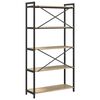 vidaXL B&uuml;cherregal Sonoma-Eiche 80 x 30 x 155 cm Holzwerkstoff