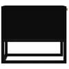 vidaXL Couchtisch Schwarz 80x40x35 cm Holzwerkstoff und Eisen