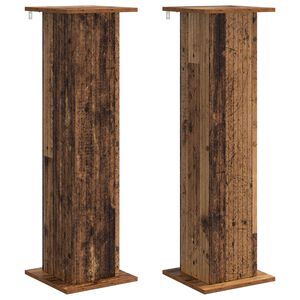 vidaXL Pflanzenst&auml;nder 2 pcs Altholz 30,5 x 30 x 100,5 cm