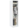 vidaXL Kleiderschrank Wei&szlig; 50x50x200 cm Holzwerkstoff