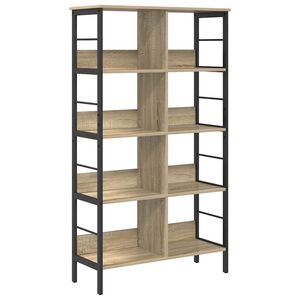 vidaXL B&uuml;cherregal 8 Ebenen 82 x 32 x 144,5 cm Holzwerkstoff
