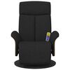 vidaXL Massage Relaxsessel Schwarz 79 x 87 x 104,5 cm Stoff