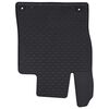 vidaXL Autofu&szlig;matte 4 pcs Schwarz Geeignet f&uuml;r 308 SW 2021- Gummi