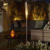 Luxform LED-Solar-Fackellampe Plymouth Grau
