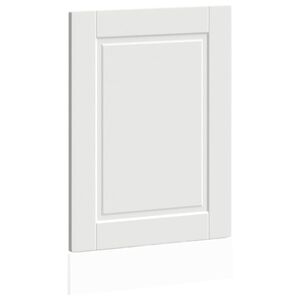 vidaXL Geschirrsp&uuml;lerblende Porto Wei&szlig; 45x1,5x67 cm Holzwerkstoff