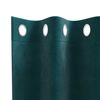 vidaXL Verdunkelungsvorh&auml;nge 2 pcs Dunkelgr&uuml;n 140 x 140 cm Samt