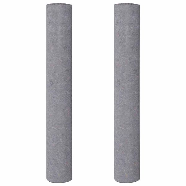 vidaXL Rutschfeste Malervliese 2 Stk. 10 m 220 g/m&sup2; Grau