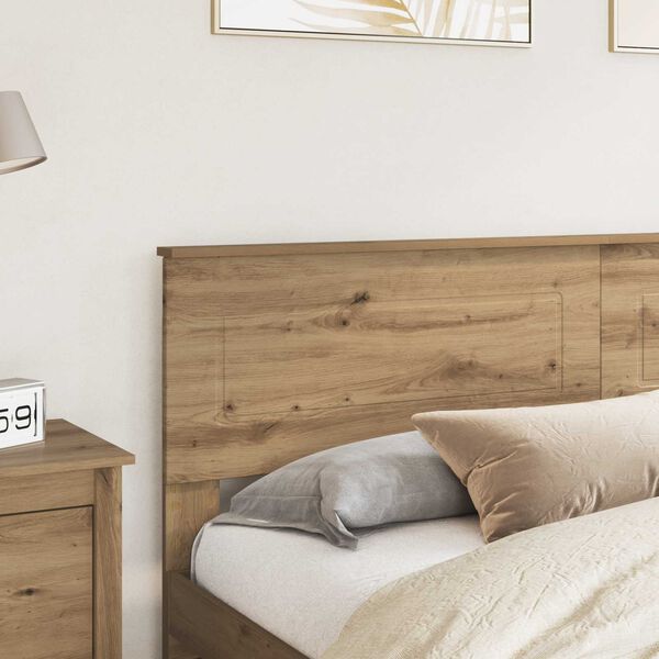 vidaXL Kopfteil Artisan-Eiche 90 cm Holzwerkstoff