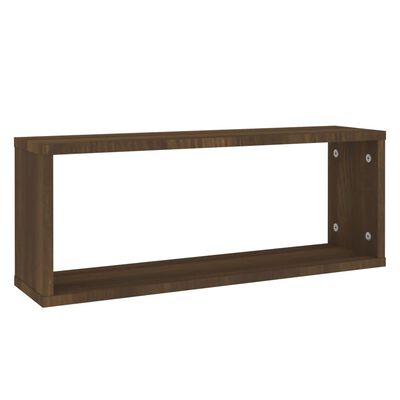 vidaXL Würfelregale 6 Stk. Braun Eichen-Optik 60x15x23cm Holzwerkstoff