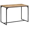 vidaXL Esstisch 110x55x75 cm Massives Raues Mangoholz