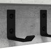 vidaXL Wandmontierter nachttisch Beton Grau 80 x 10,5 x 10,5 cm