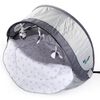Bo Jungle B-Play Babynest Pop-up-Bett Grey Stars Grau