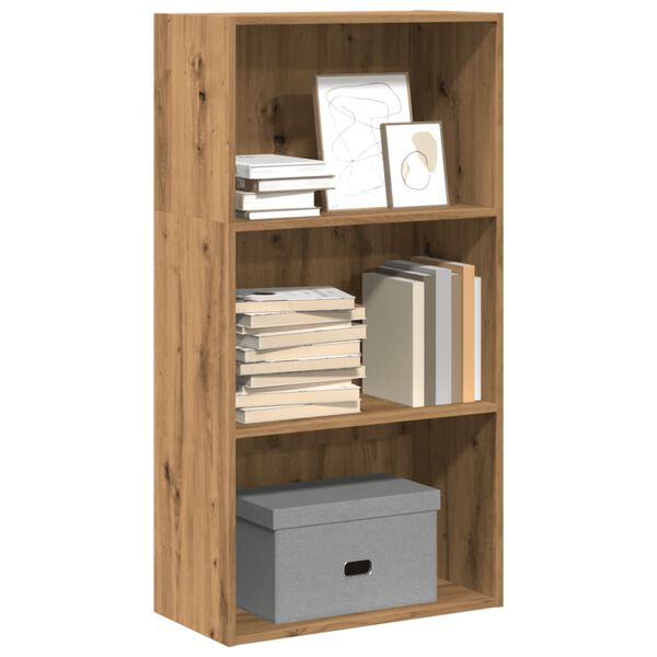 vidaXL B&uuml;cherregal Artisan-Eiche 60x30x114 cm Holzwerkstoff