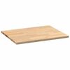 vidaXL K&uuml;chenarbeitsplatte 80x63,5x2,7 cm Massivholz Eiche Rechteckig