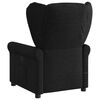vidaXL Massagesessel Schwarz Stoff