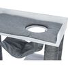 TRIXIE Kratzbaum mit Regalfunktion 72x38x110 cm Grau