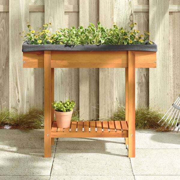 vidaXL Hochbeet 90x30x75 cm Massivholz Akazie