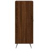 vidaXL Sideboard Braun Eichen-Optik 34,5x34x90 cm Holzwerkstoff